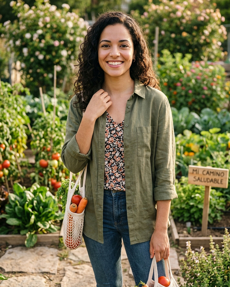 Paciente satisfecha con su progreso